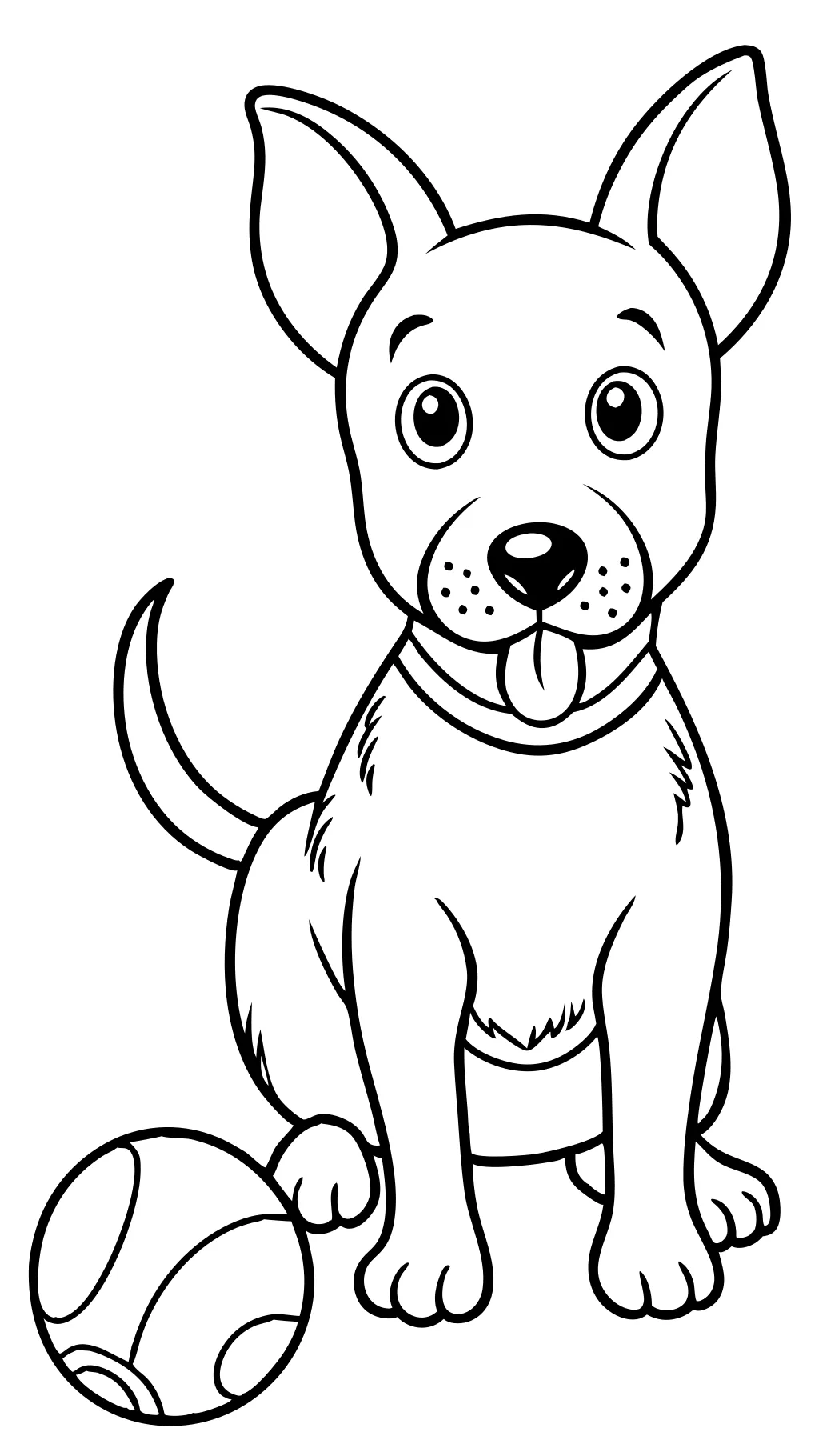 dog coloring pages